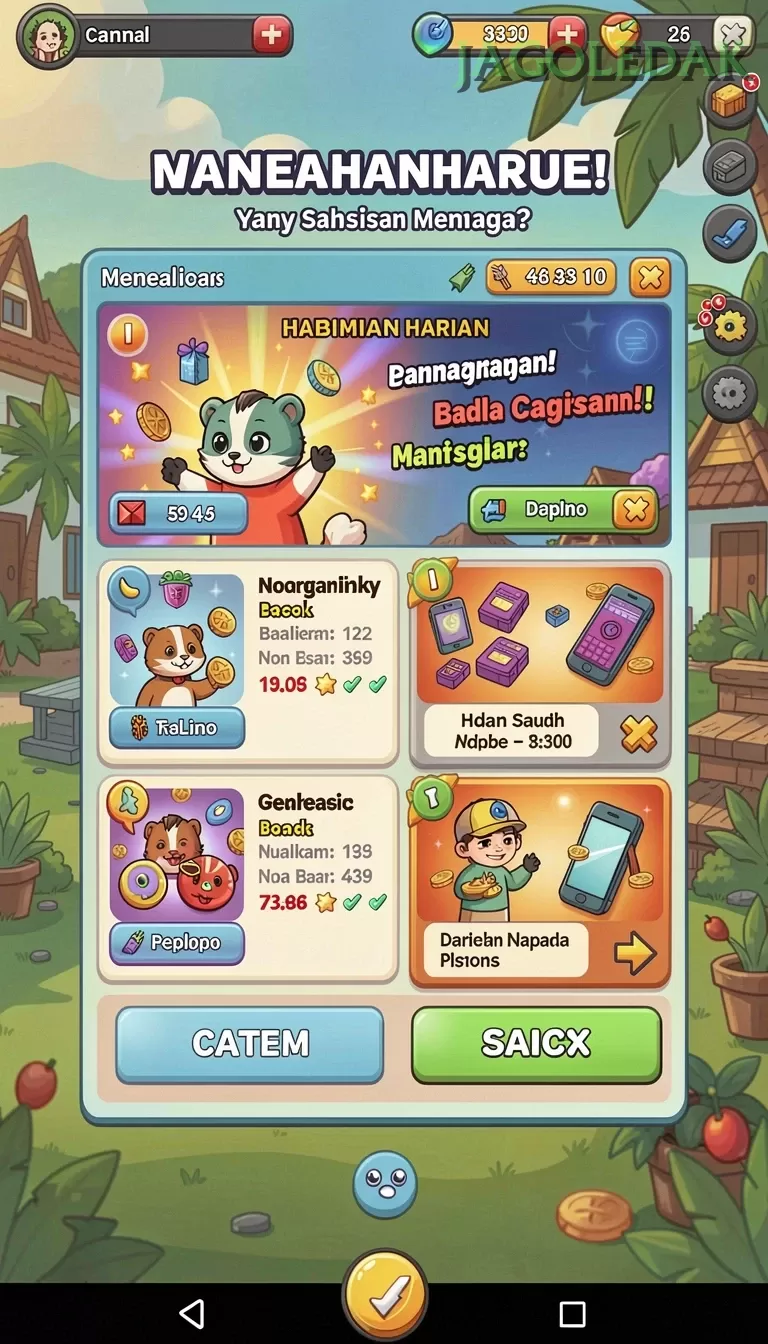 Screenshot Bulls Run Wild nomor 1