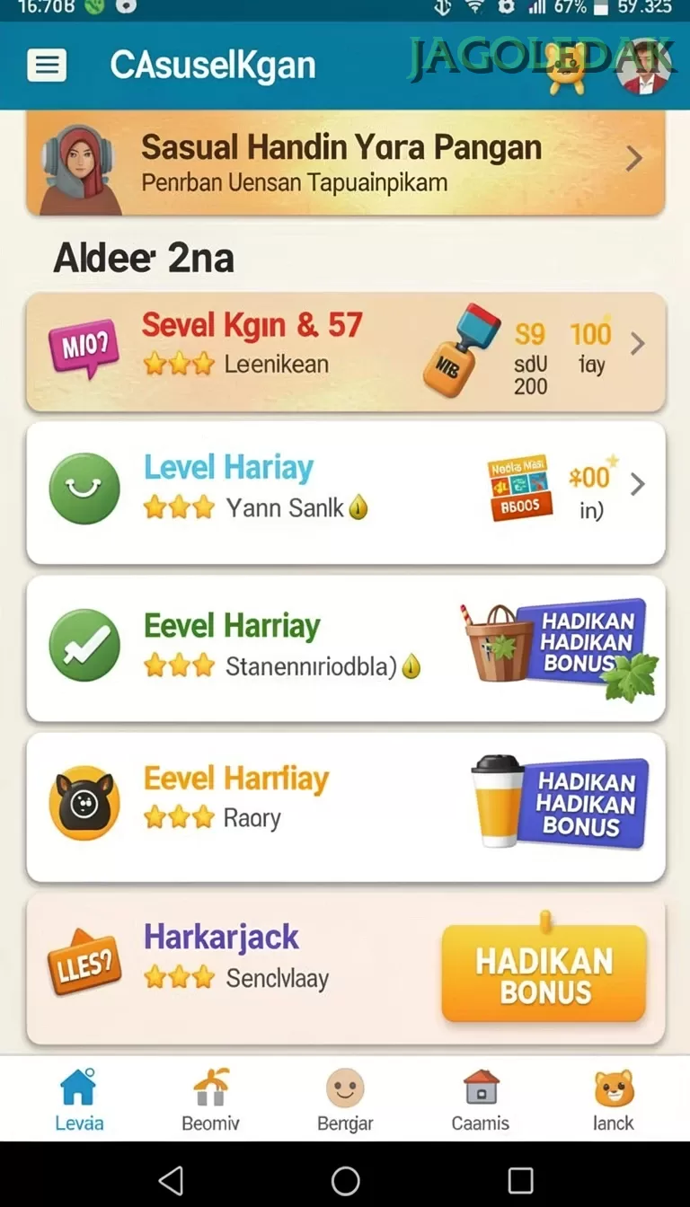 Bonus Spesial Download jagoledak APK screenshot